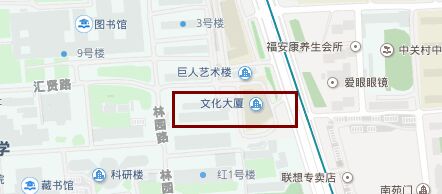 文化大厦地图